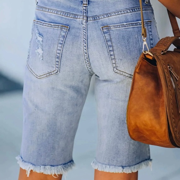 REDFOX JEANS Bermuda Shorts Jeans NWOT - Picture 8 of 8